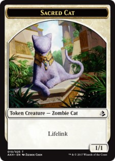 Sacred Cat Token (1/1)