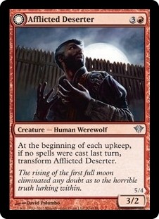 Afflicted Deserter / Werewolf Ransacker