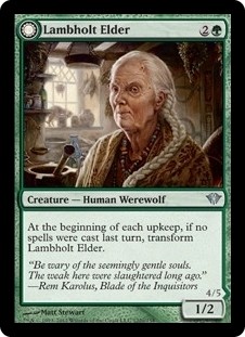 Lambholt Elder / Silverpelt Werewolf